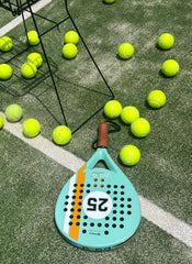 P.ala Monaco Carbon Soft Padel Racket Aqua