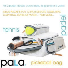 P.ala Padel Bag WHITE