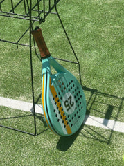 P.ala Monaco Carbon Soft Padel Racket Aqua